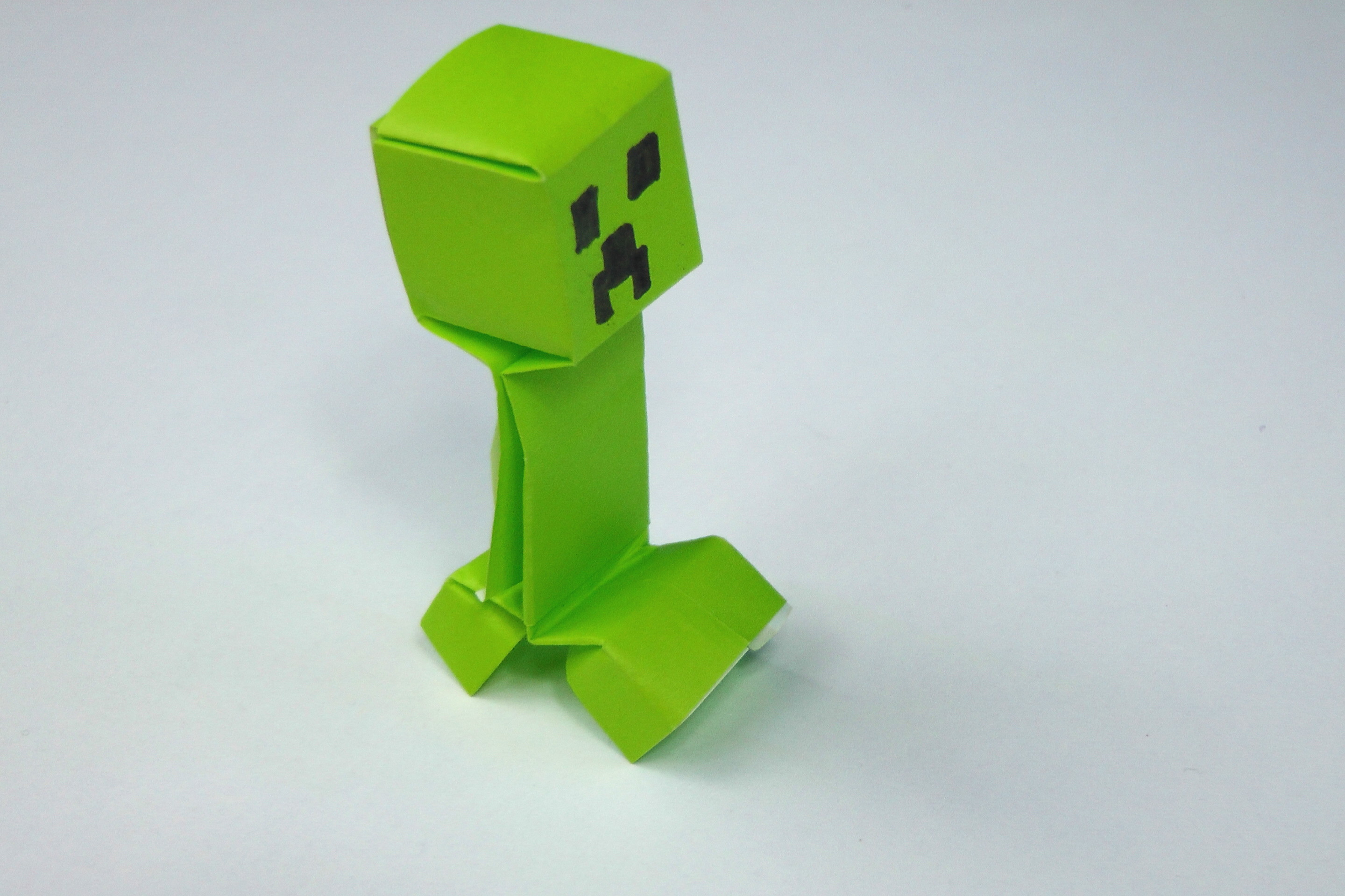 6 Best Images of Printable Minecraft Origami Papercraft Minecraft