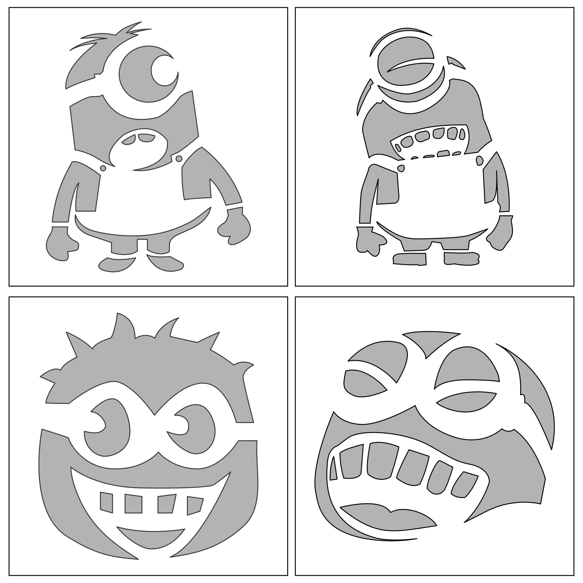 5 Best Images Of Printable Funny Pumpkin Carving Patterns Printable 