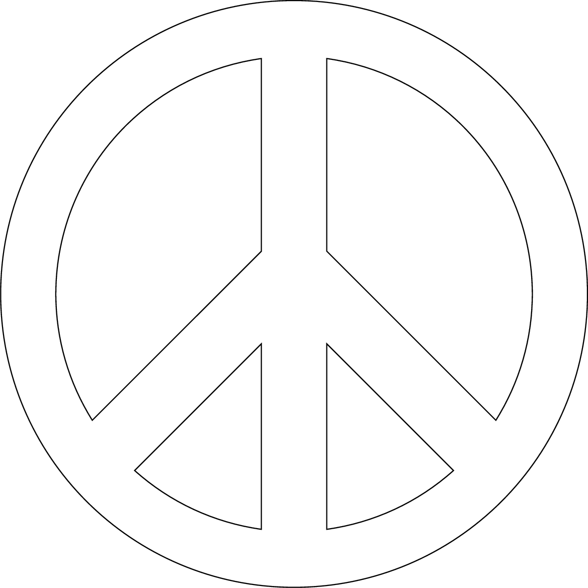 8 Best Images of Peace Sign Template Free Printable Peace Sign