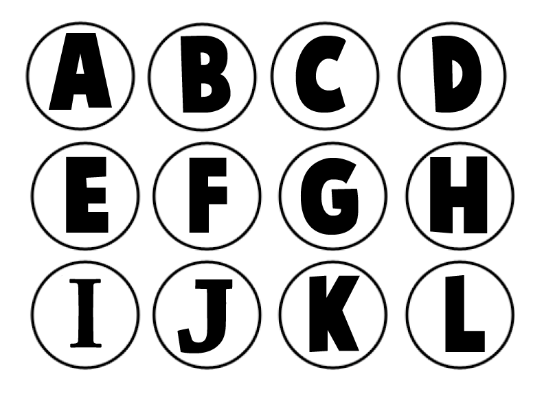 8 Best Images of Free Printable Alphabet Cutouts Free Printable