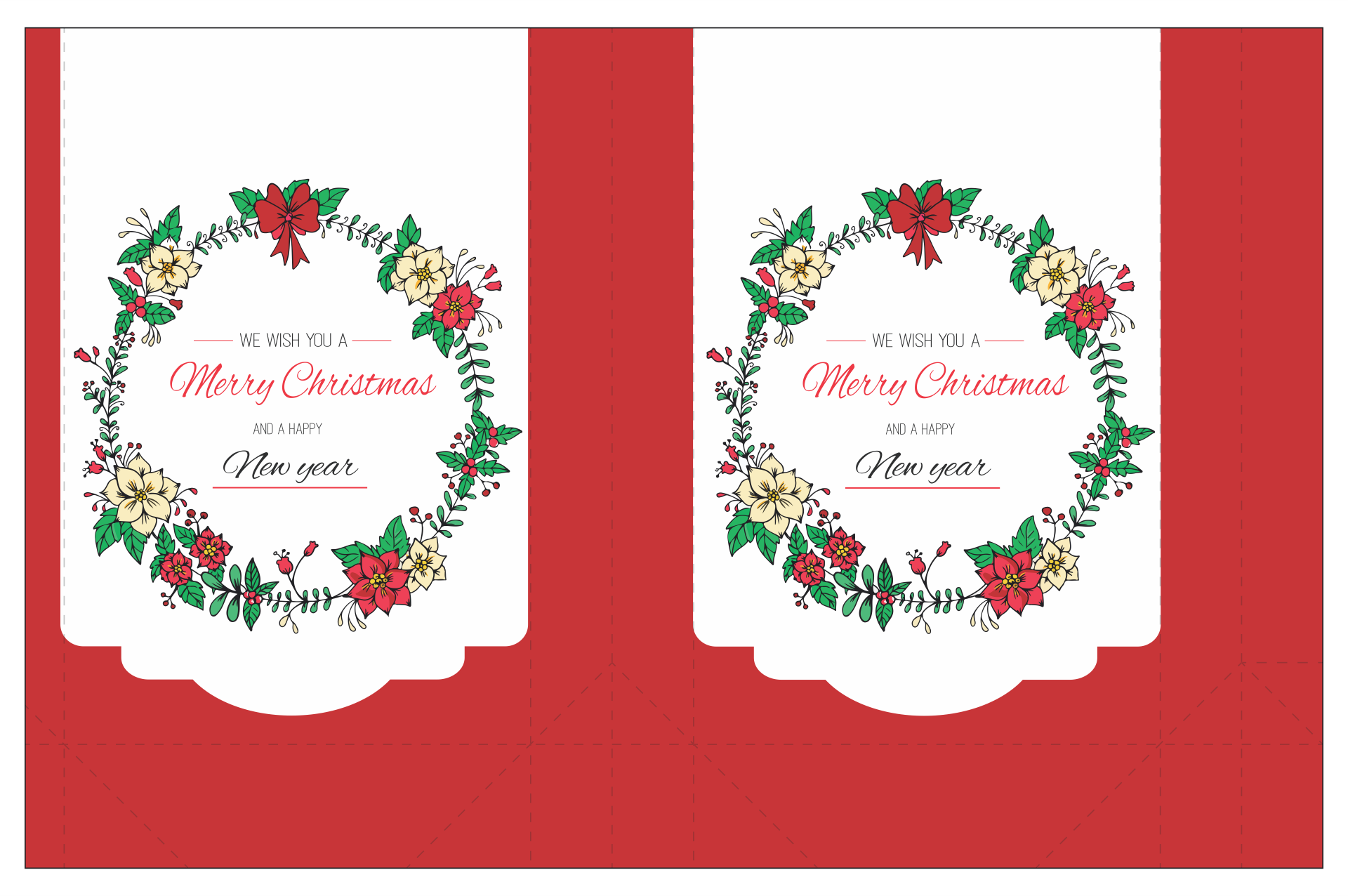 5 Best Images Of Christmas Box Template Printable Free Printable Christmas Box Printable 