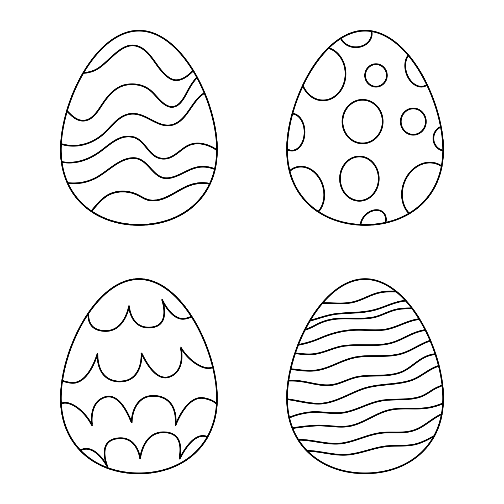 38-easter-egg-templates
