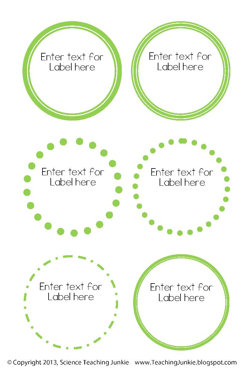 6 Best Images of Printable Round Label Template Free Printable Circle