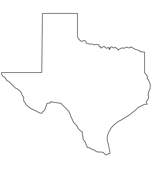 clip art texas map - photo #25