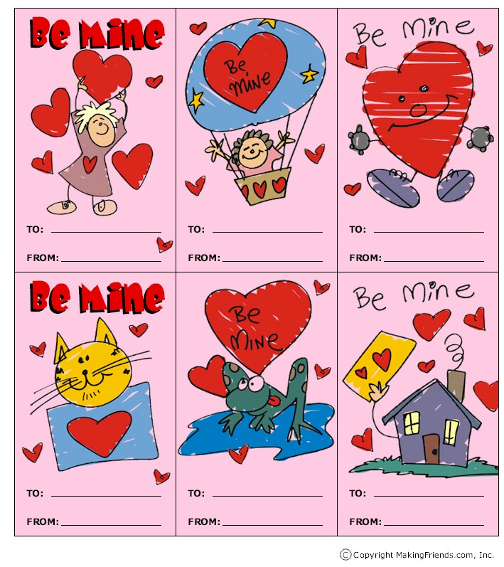 5 Best Images of Free Printable Valentine Foldable Card Free