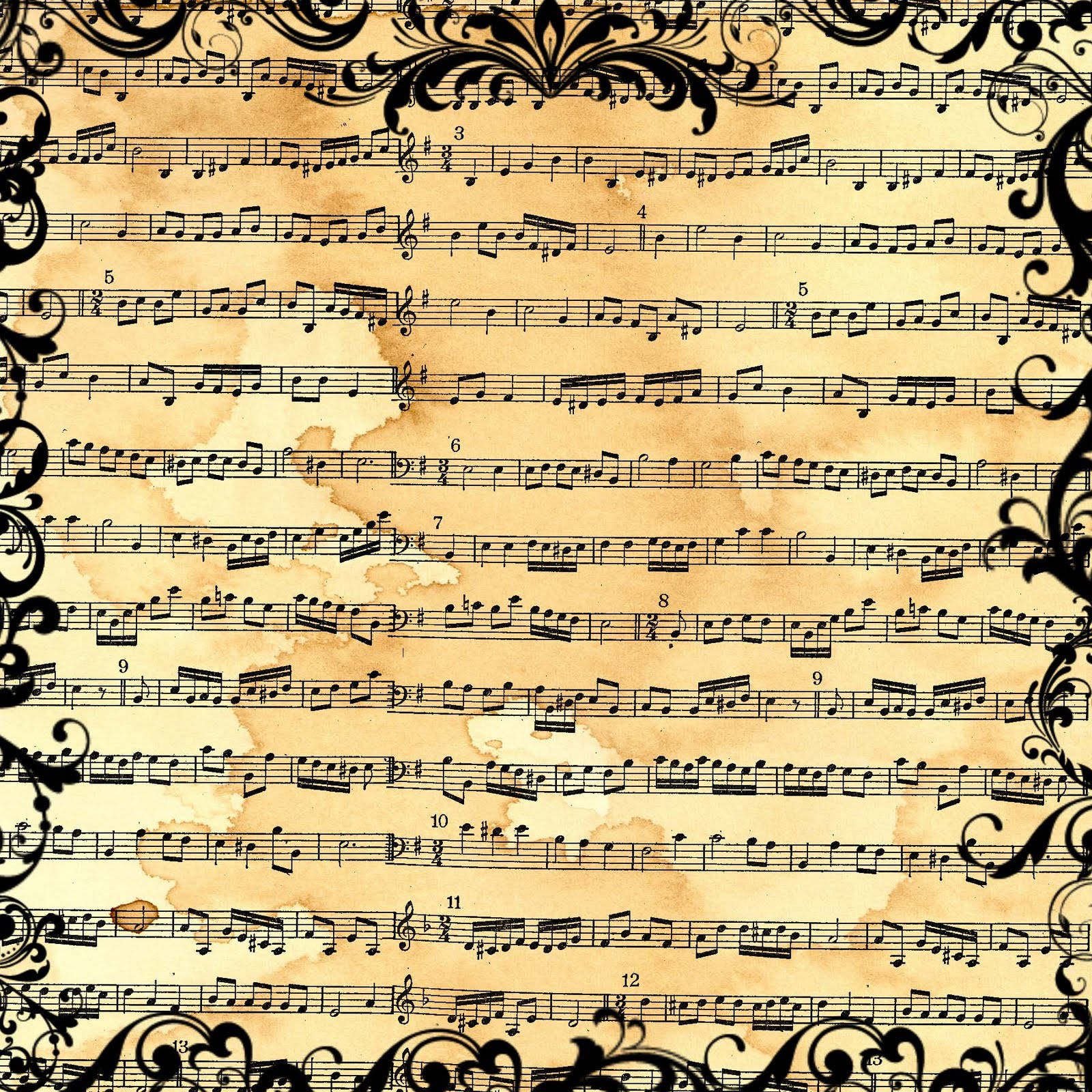 Free Printable Old Sheet Music