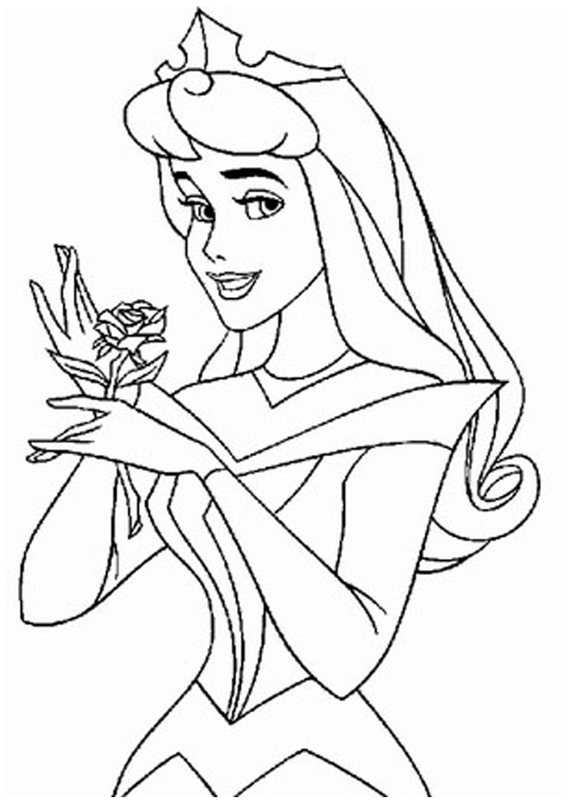 6 Best Images of Princess Coloring Printables - Disney ...