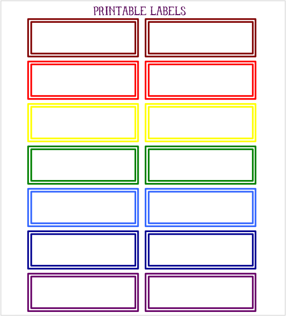 Label Printable Images Gallery Category Page 3 - printablee.com