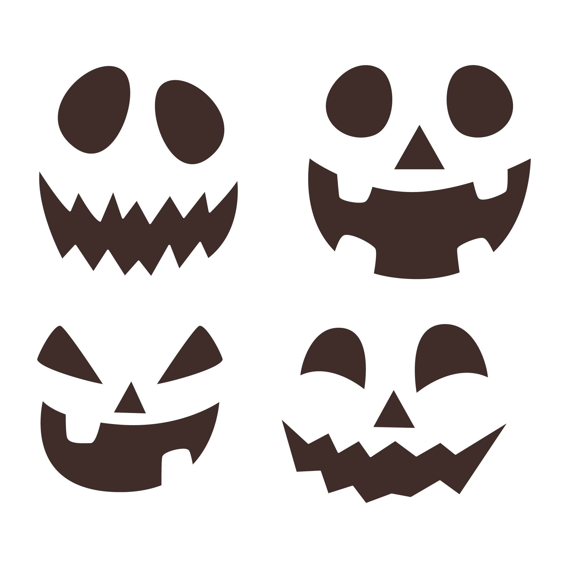 6 Best Images Of Free Printable Pumpkin Stencils Halloween Free