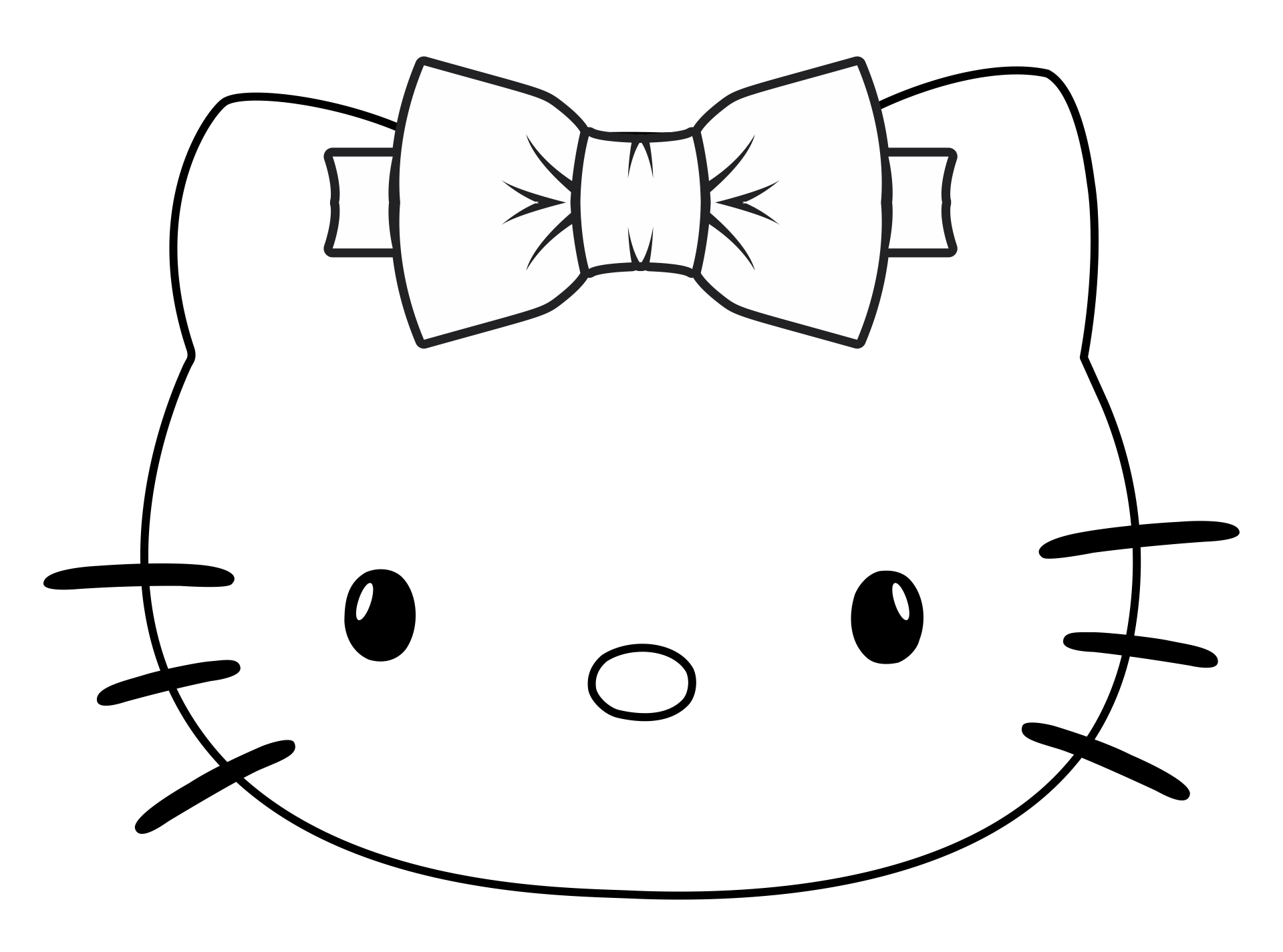 Hello Kitty Template