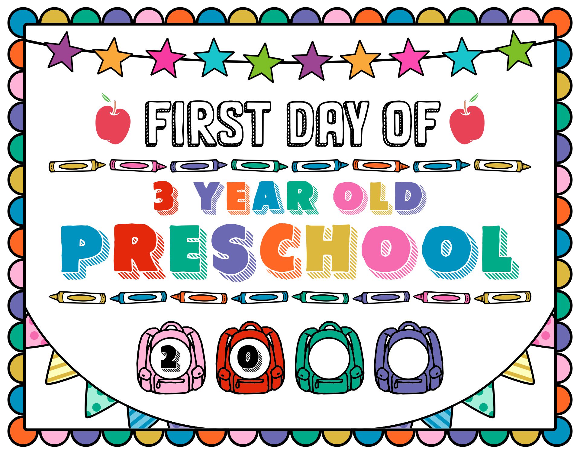 8 Best Images of 3 Year Old Preschool Printables - 4 Year Old