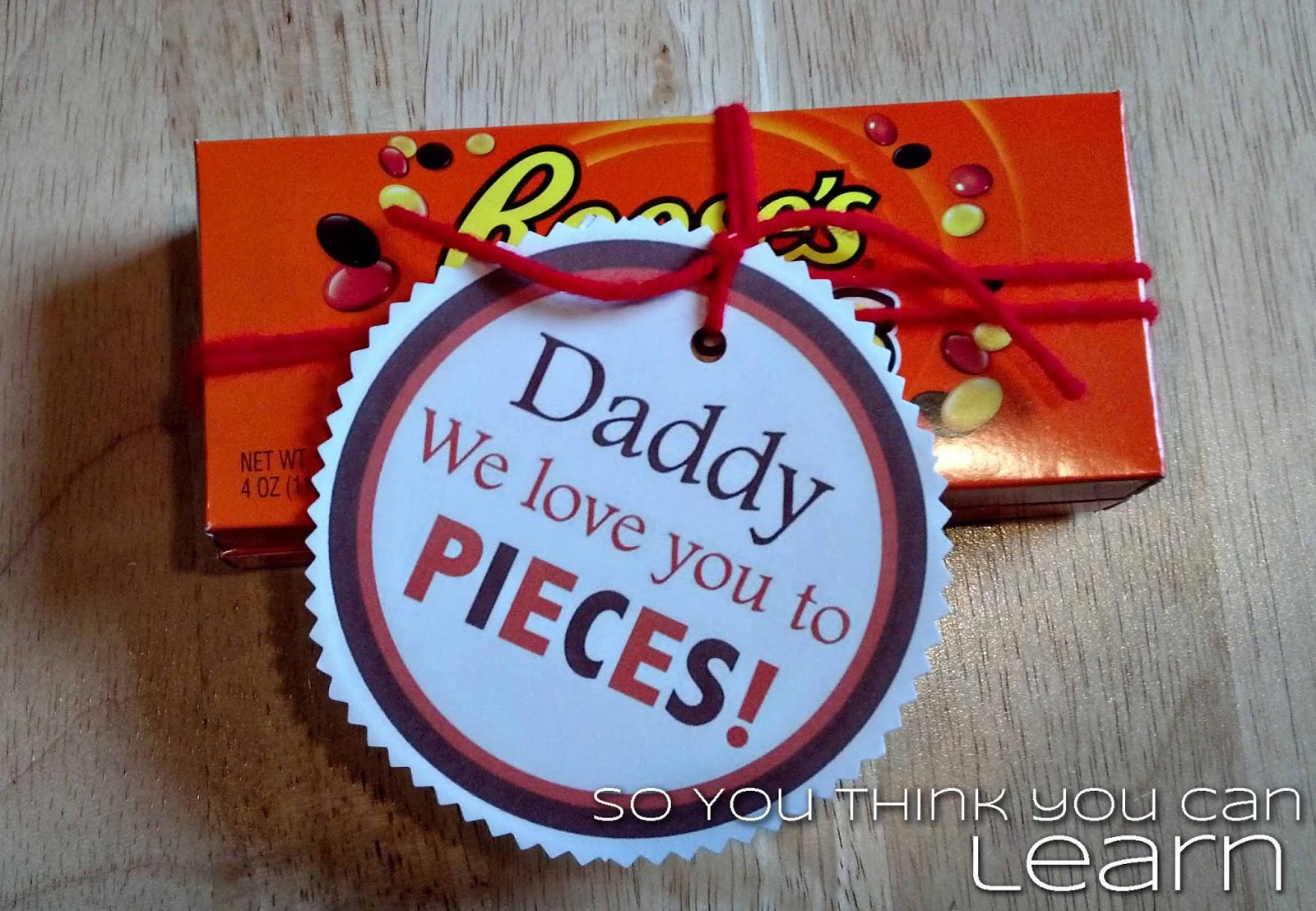 8 Best Images of We Love You Daddy Printable  Daddy We Love You