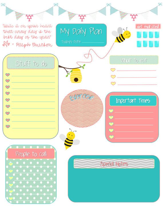 Erin Condren Free Printables