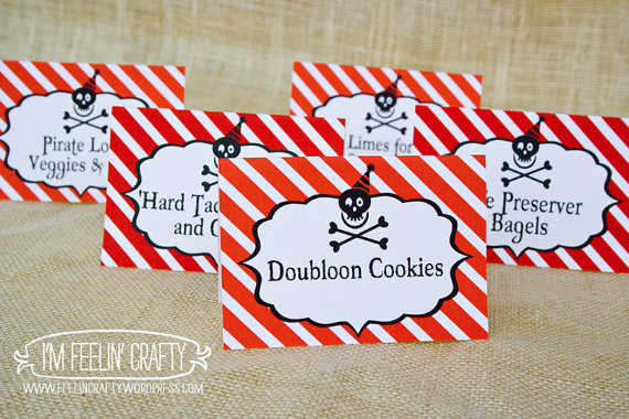 4 Best Images of Pirate Party Food Labels Free Printables Free