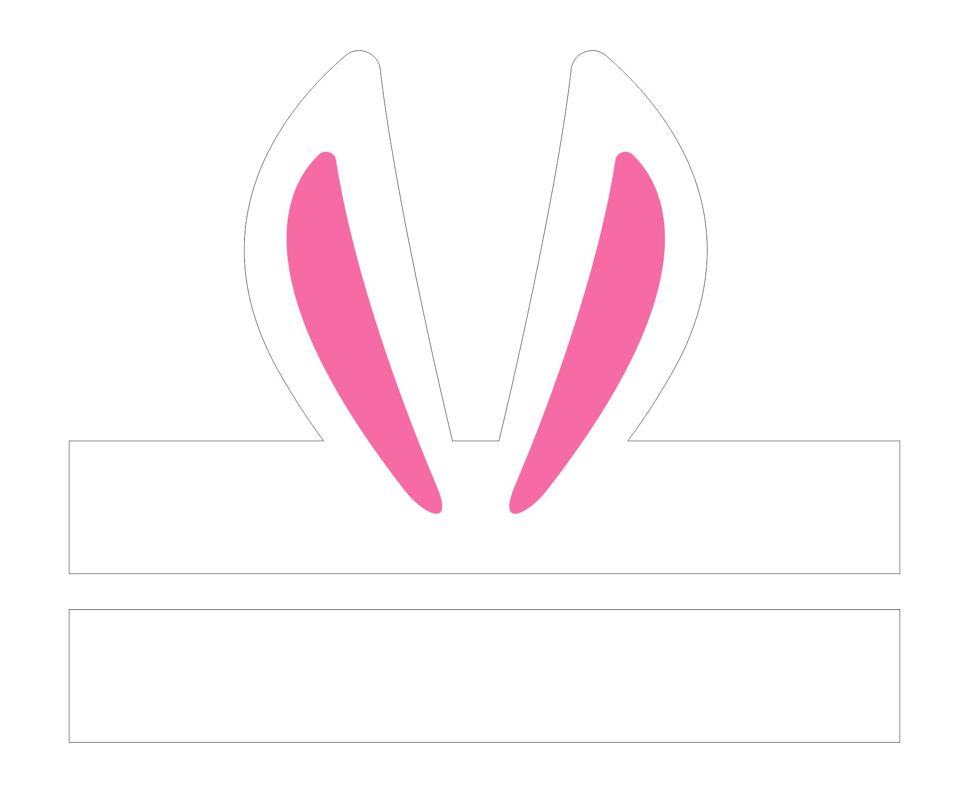 Free Printable Bunny Ears Template free printable bunny ears easter