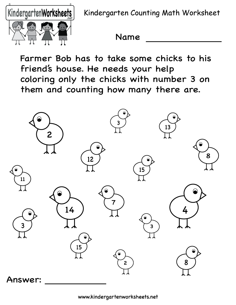 6 Best Images of Preschool Math Counting Worksheet ...