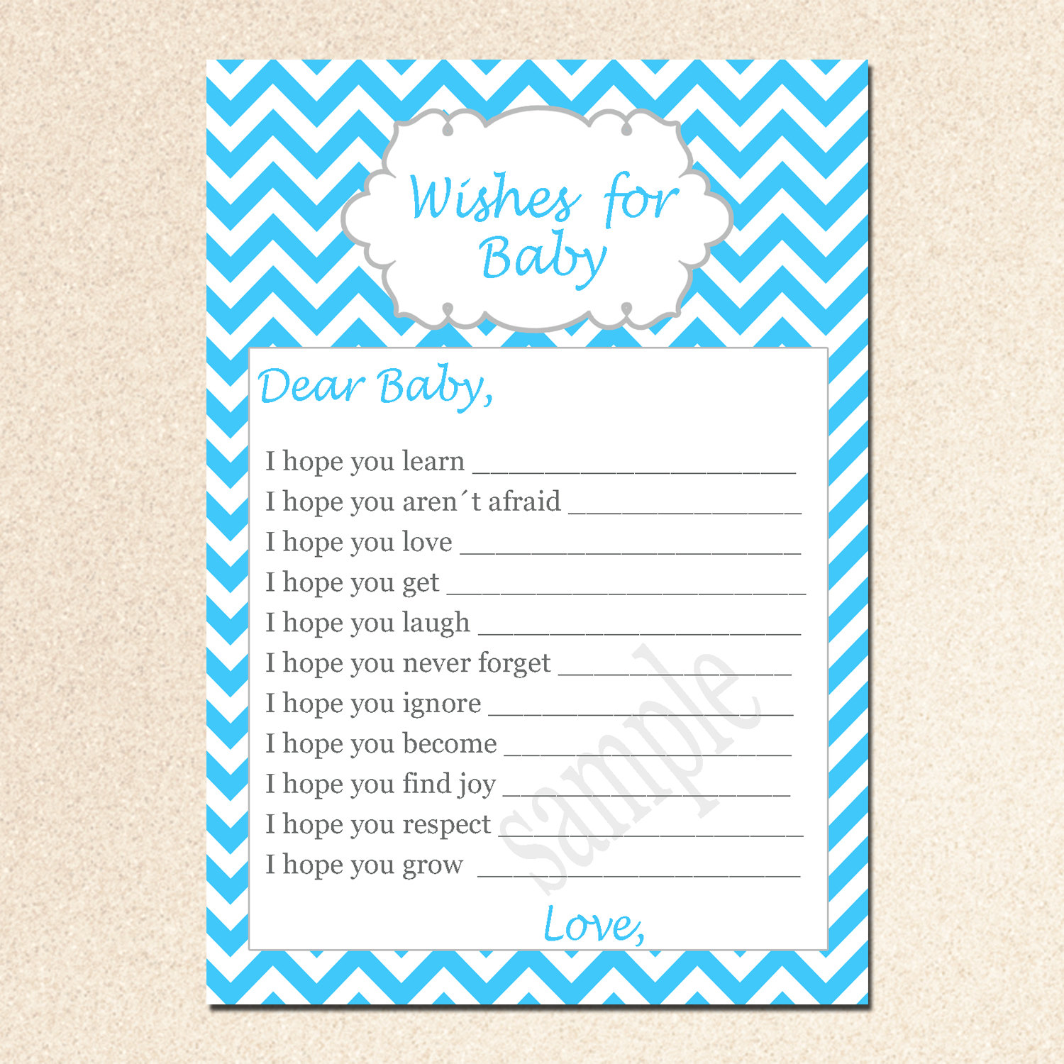 5 Best Images Of Free Printable Baby Wishes Cards Free Printable Baby 
