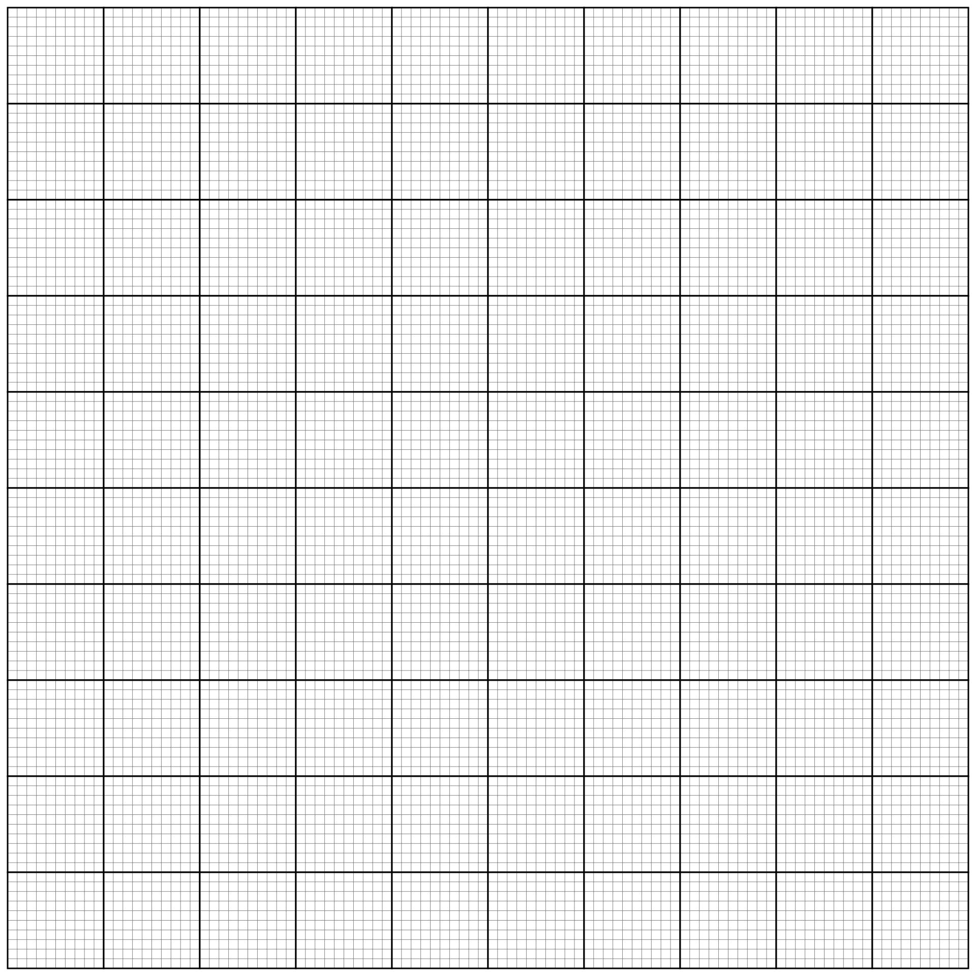 100 x 100 graph paper_217451