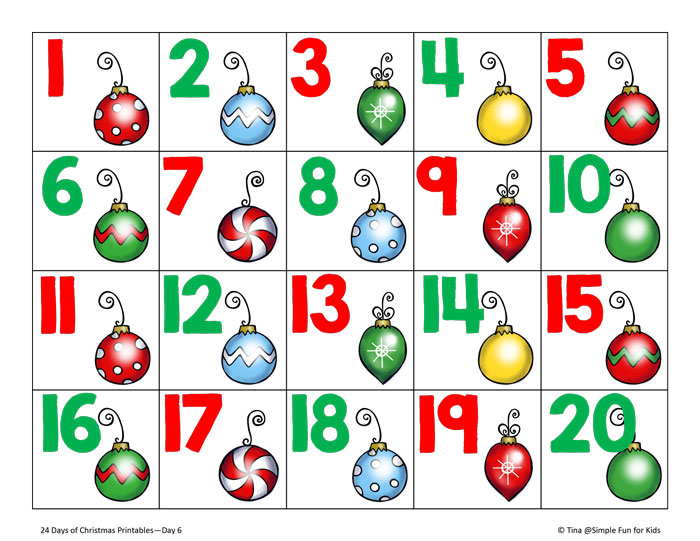 holiday numbers clipart - photo #38
