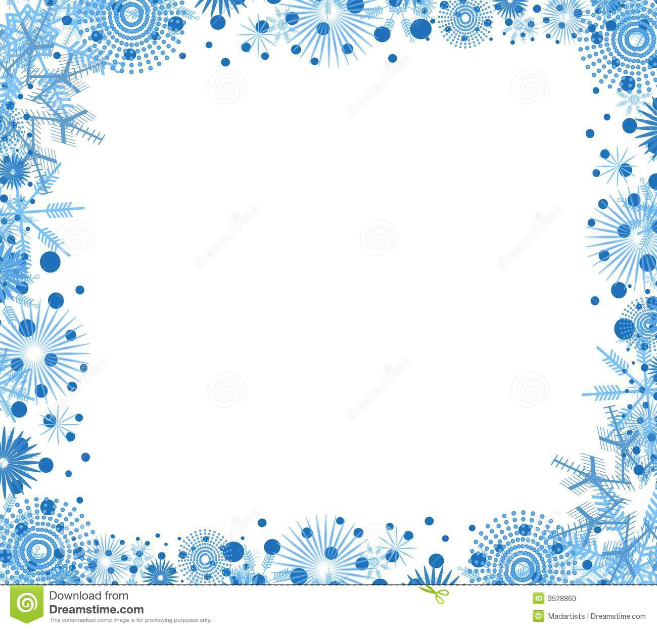 winter clipart snowflake - photo #24