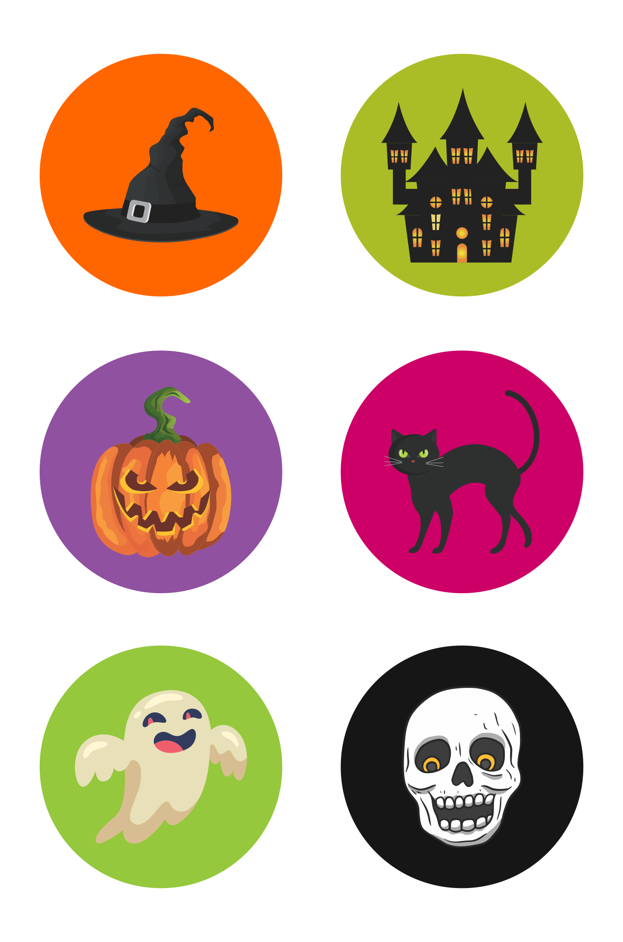 8 Best Images Of Free Printable Halloween Cupcake Topper Templates 