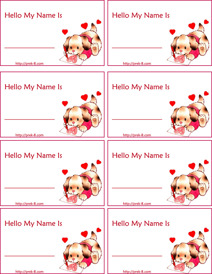 9 Best Images of Cute Valentine's Day Printable Templates Free