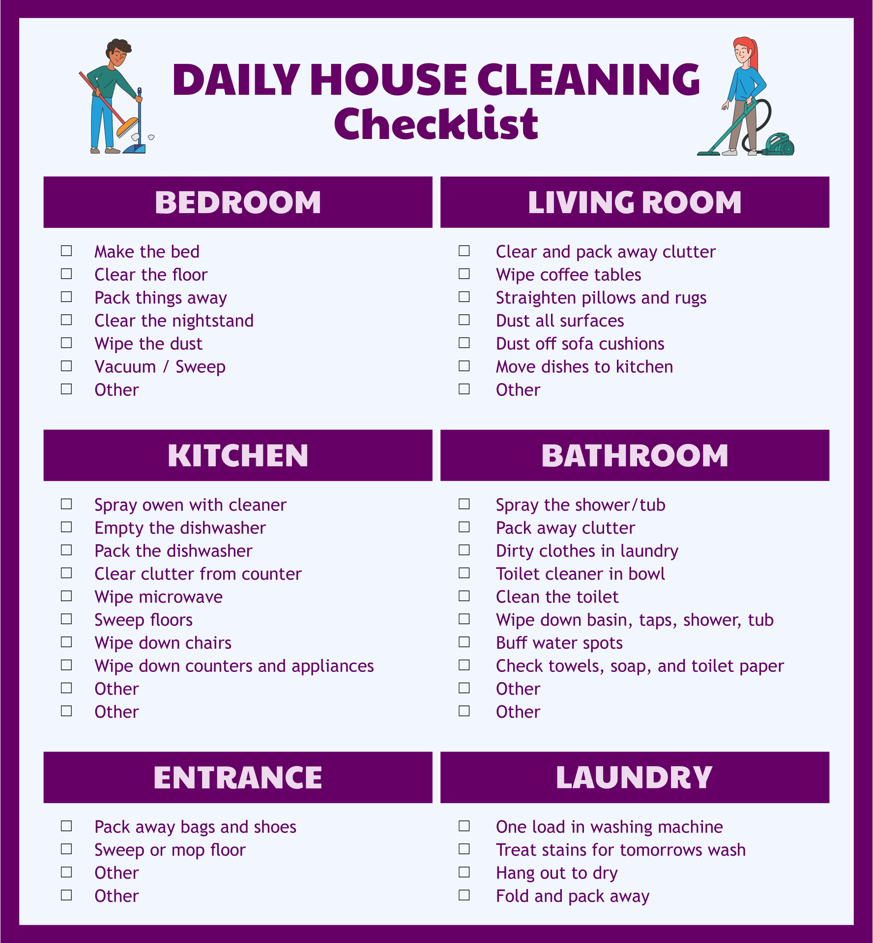 9-best-images-of-hotel-housekeeping-checklist-printable-housekeeping-cleaning-checklist