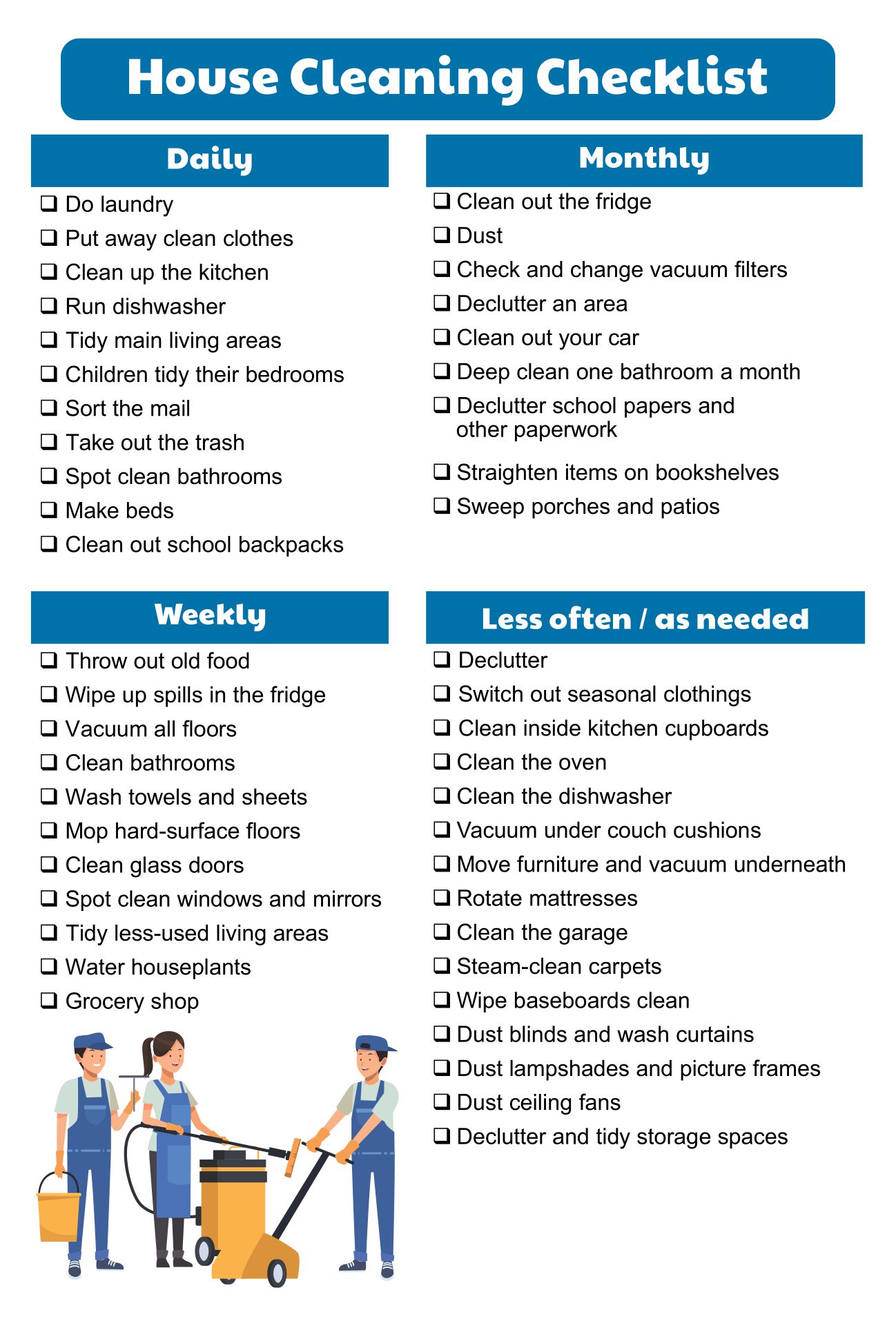 cleaning-service-checklist-template-excel-templates