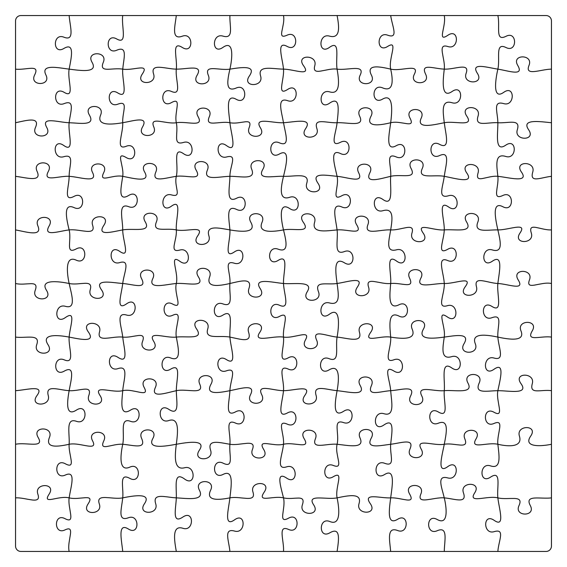 Best Piece Jigsaw Puzzle Template Printable PDF For Free At Printablee