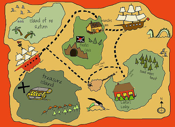 8 Best Images of Pirate S Treasure Map Printable Printable Pirate