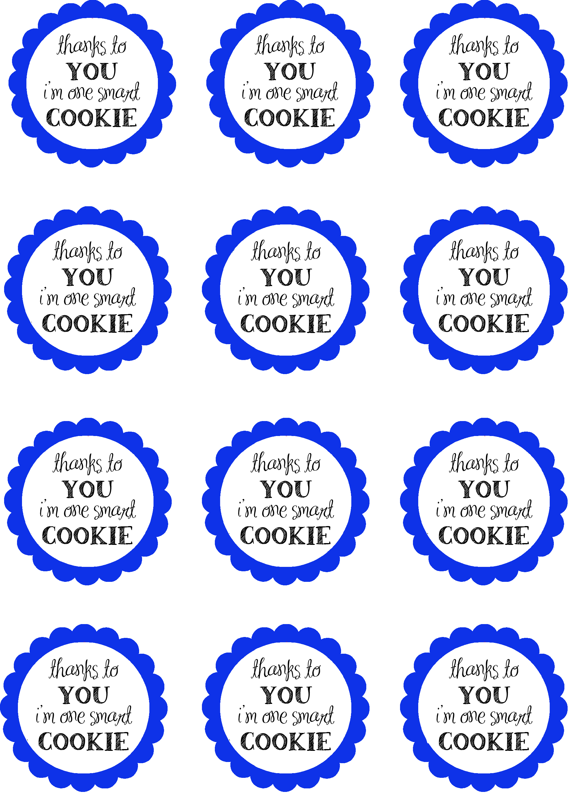 one-smart-cookie-printable