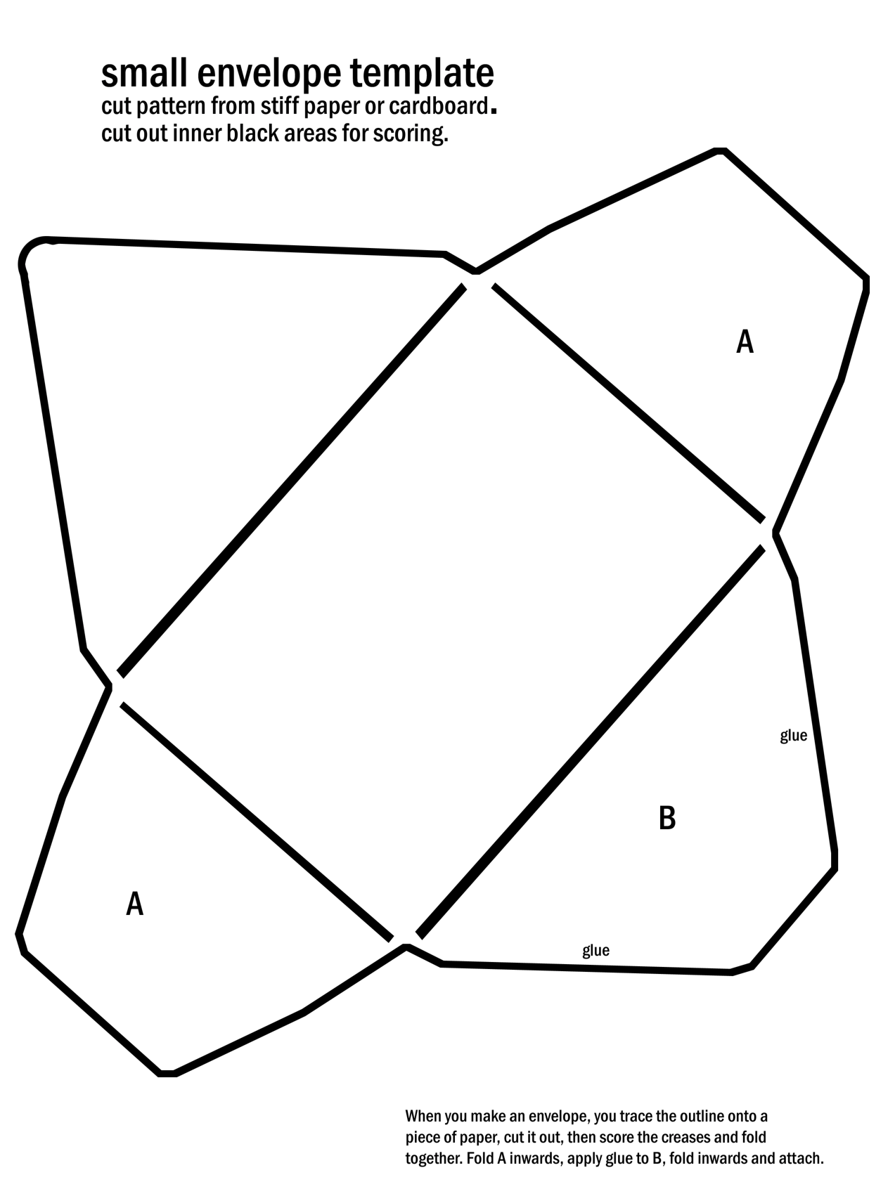 Envelope Template Diy