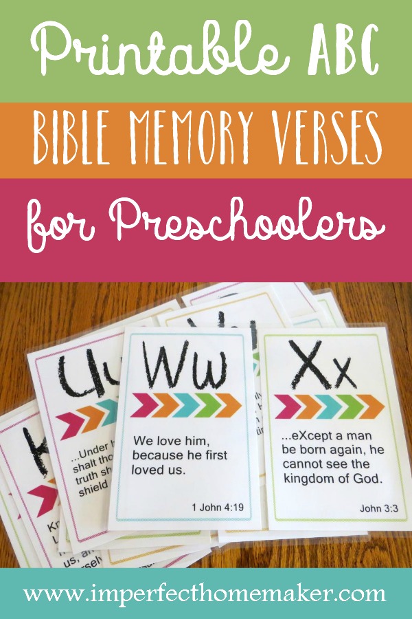 Abc Bible Verses Free Printable