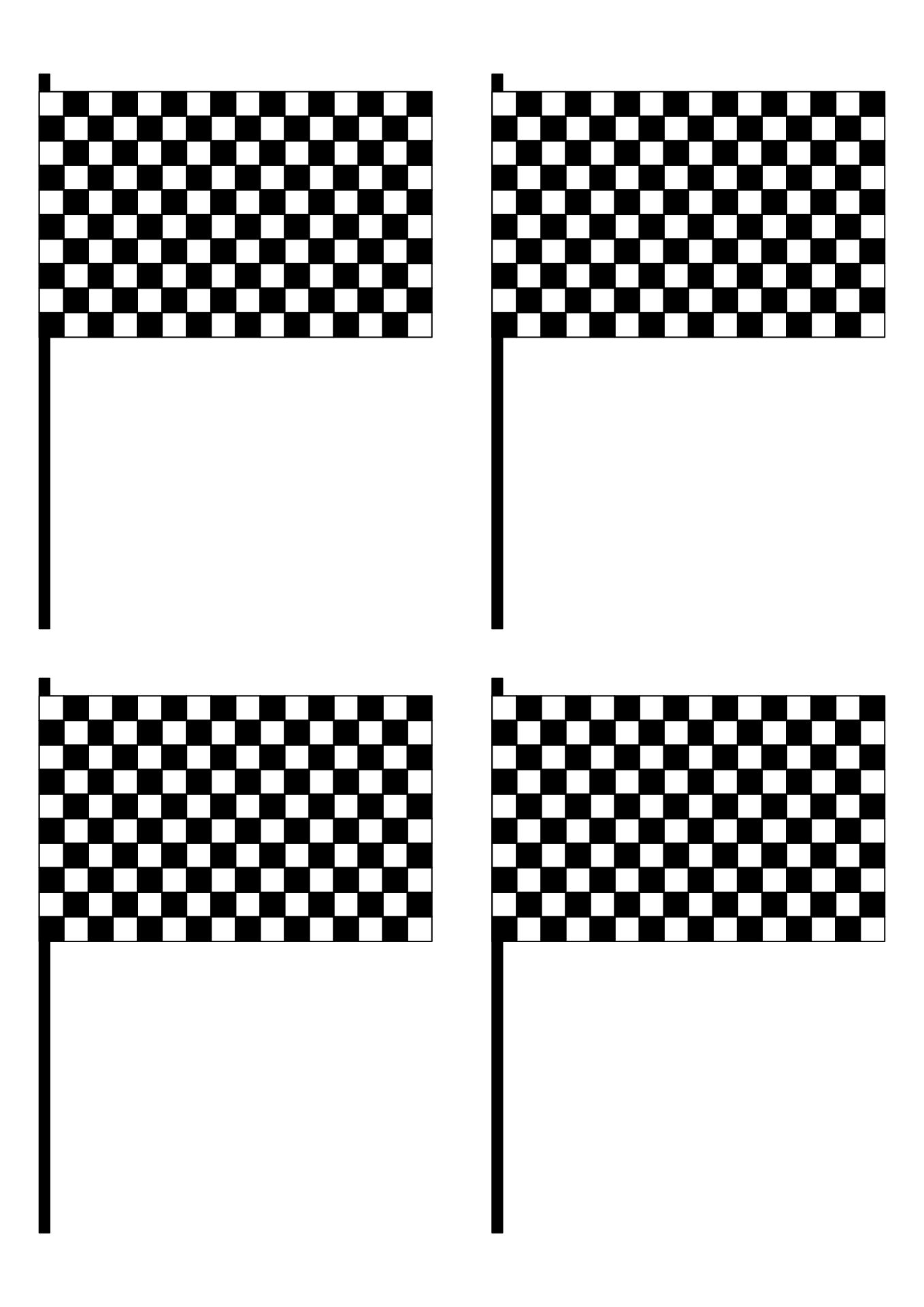 Printable Checkered Flag Printable Word Searches