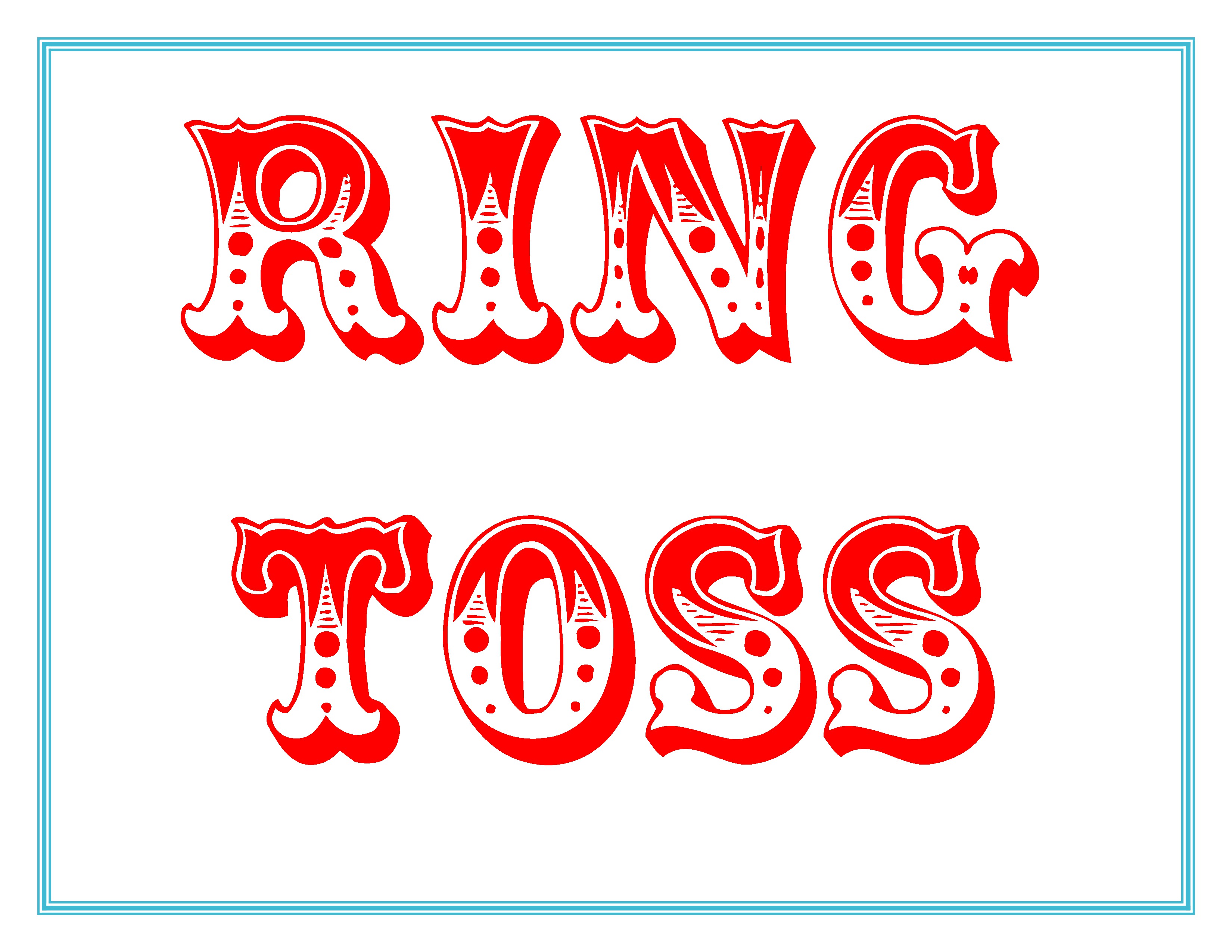 ring toss clipart - photo #40