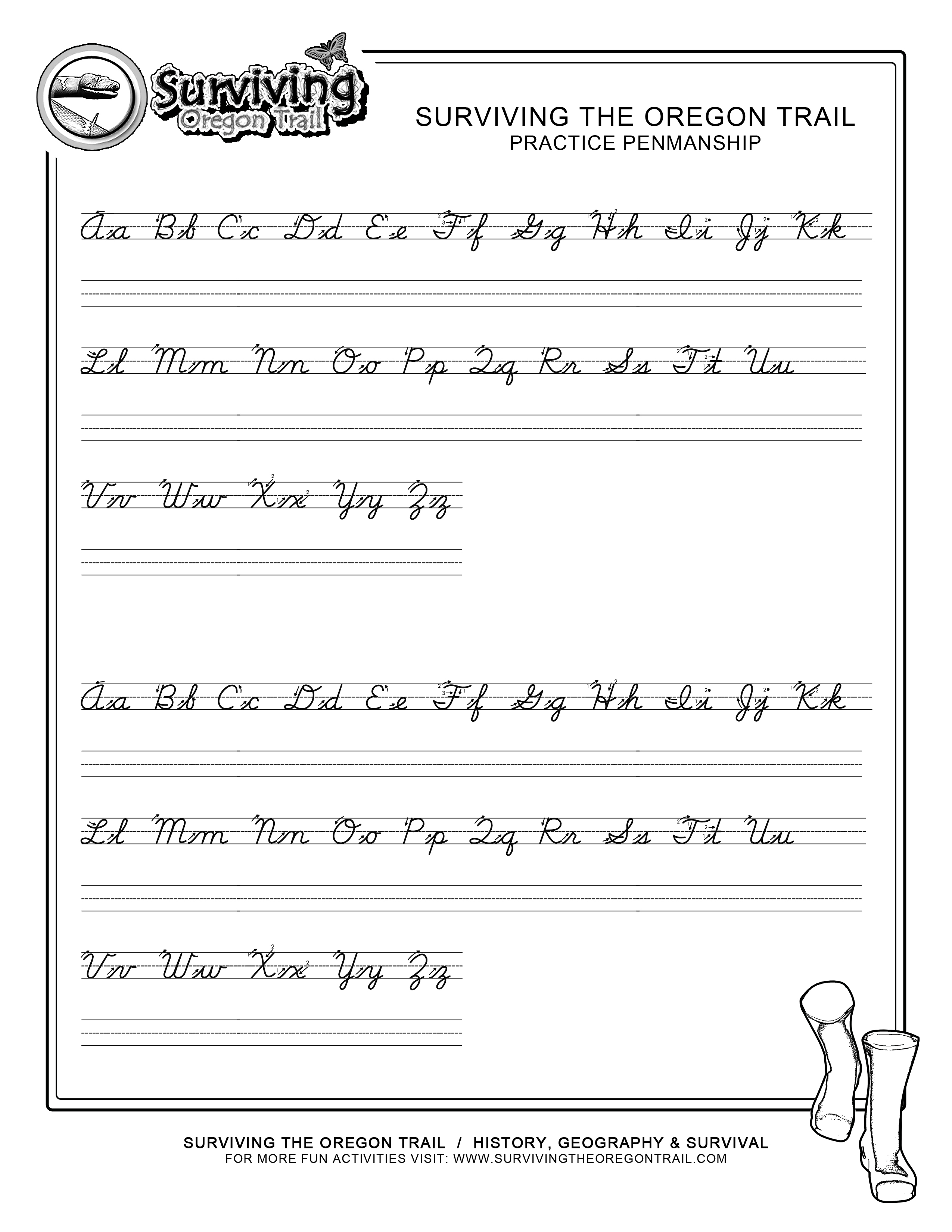 8 Best Images of Printable Cursive Handwriting Worksheets - Free
