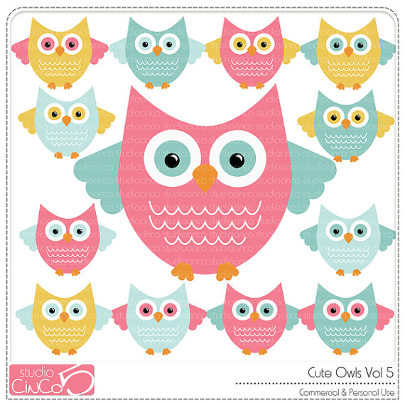 8 Best Images of Cute Printable Owls - Cute Cartoon Owls ...