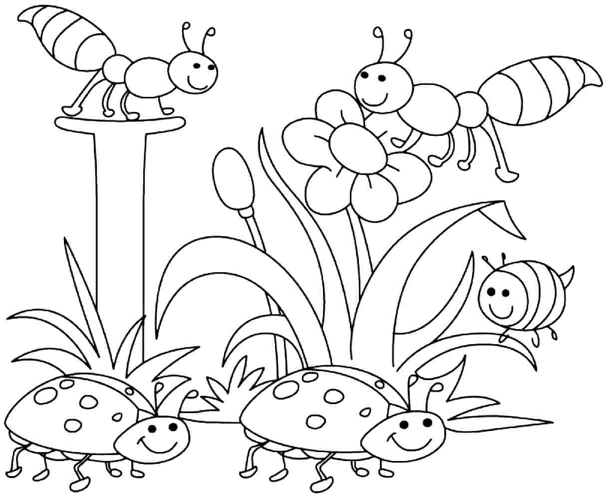 5 Best Images of Spring Season Coloring Pages Printable ...