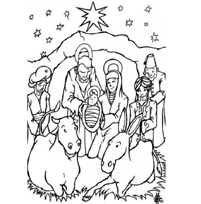 5 Best Images of Christian Symbols Of Christmas Printable - Christmas