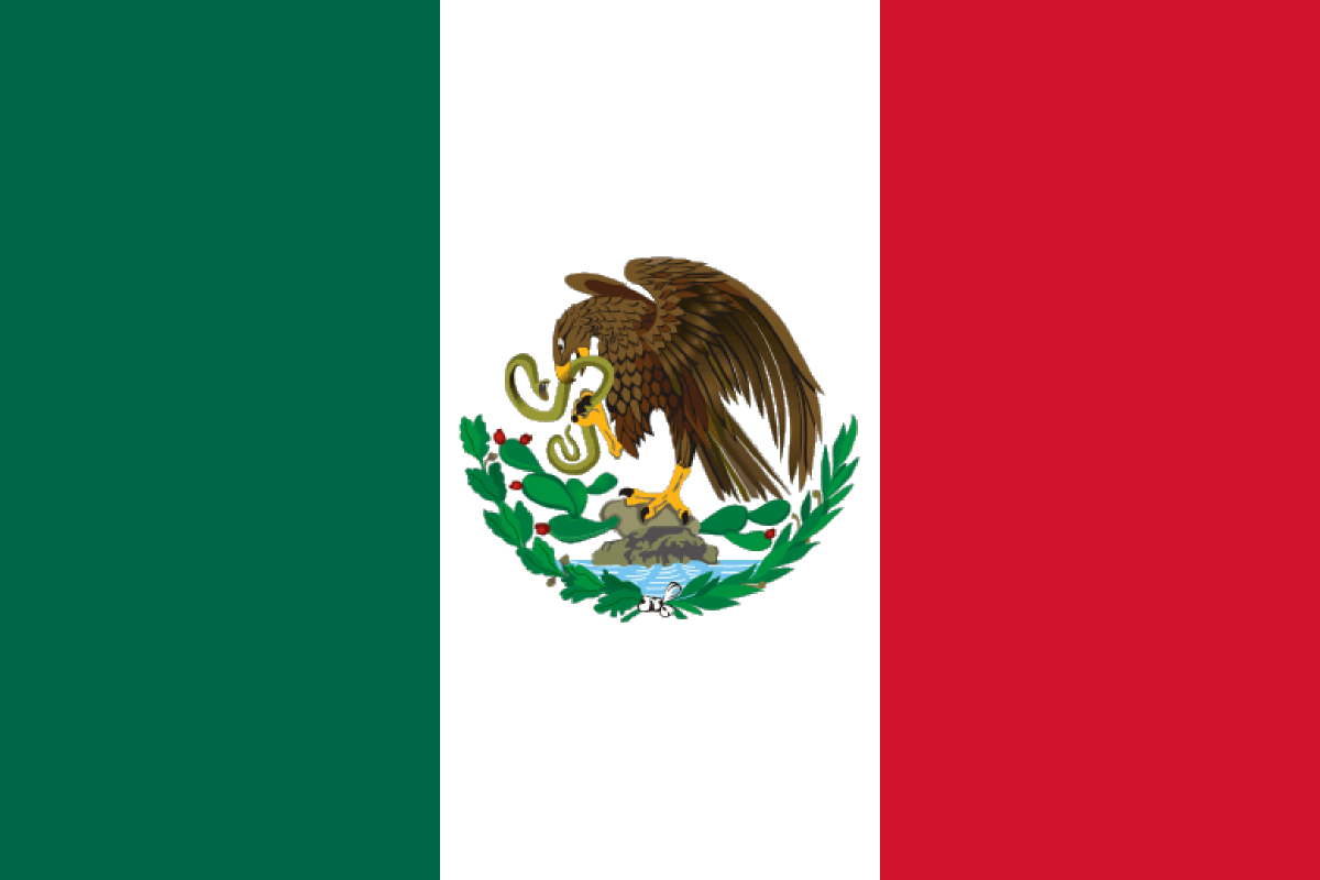 Printable Mexican Flag