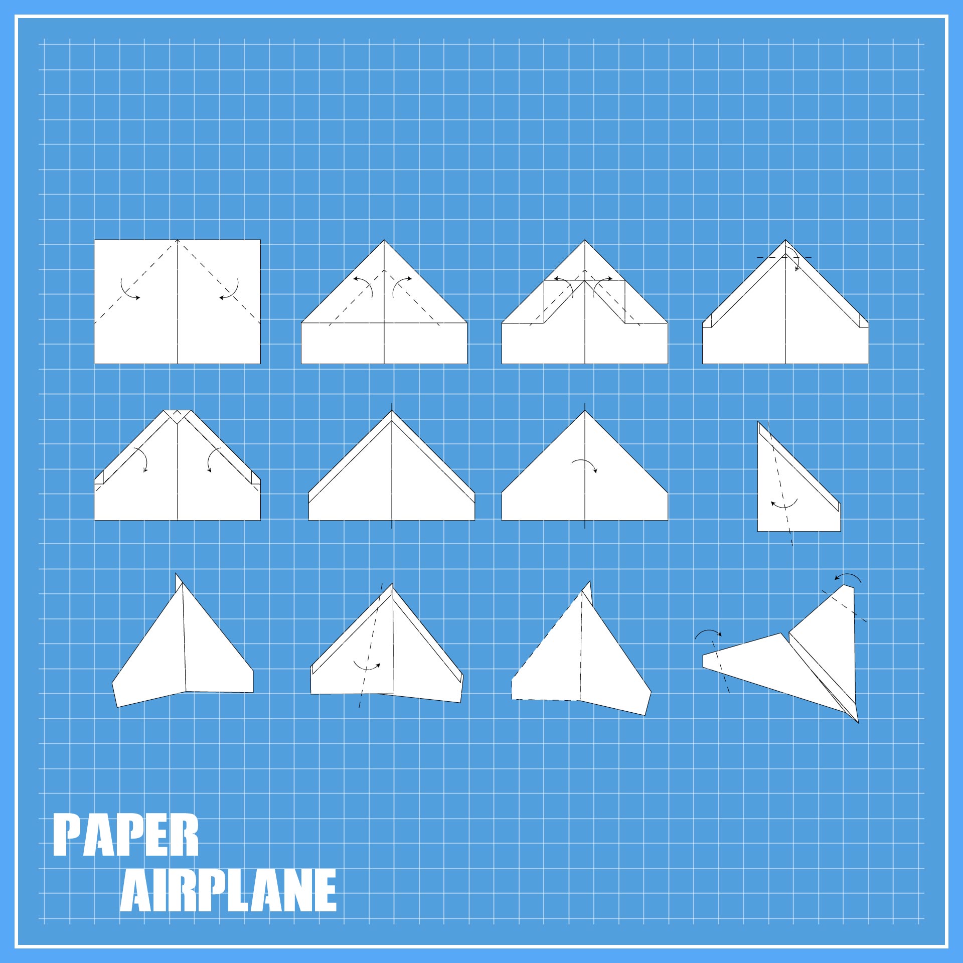 6 Best Images of Printable Paper Airplane Templates Printable Paper
