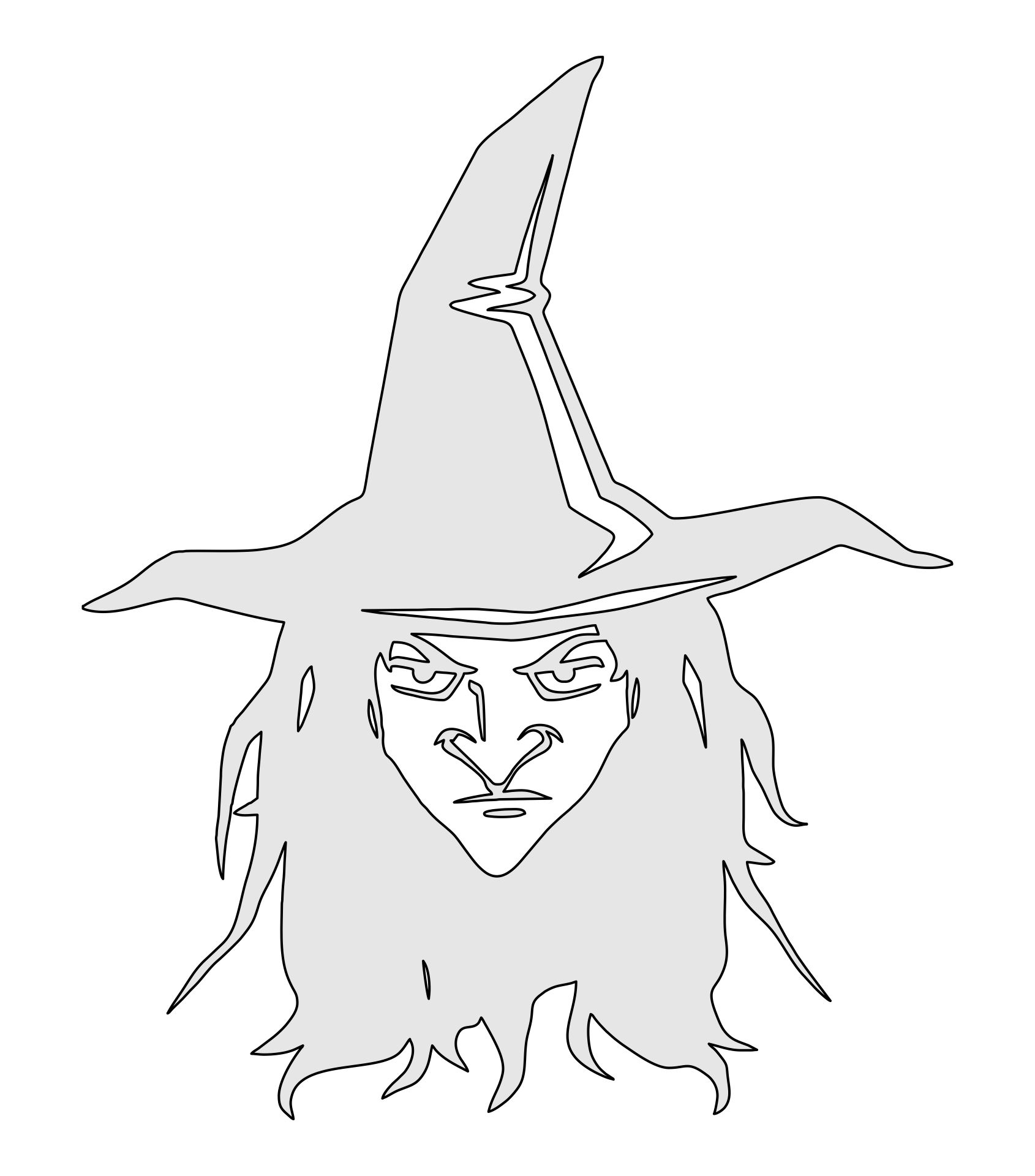 Witch Printable