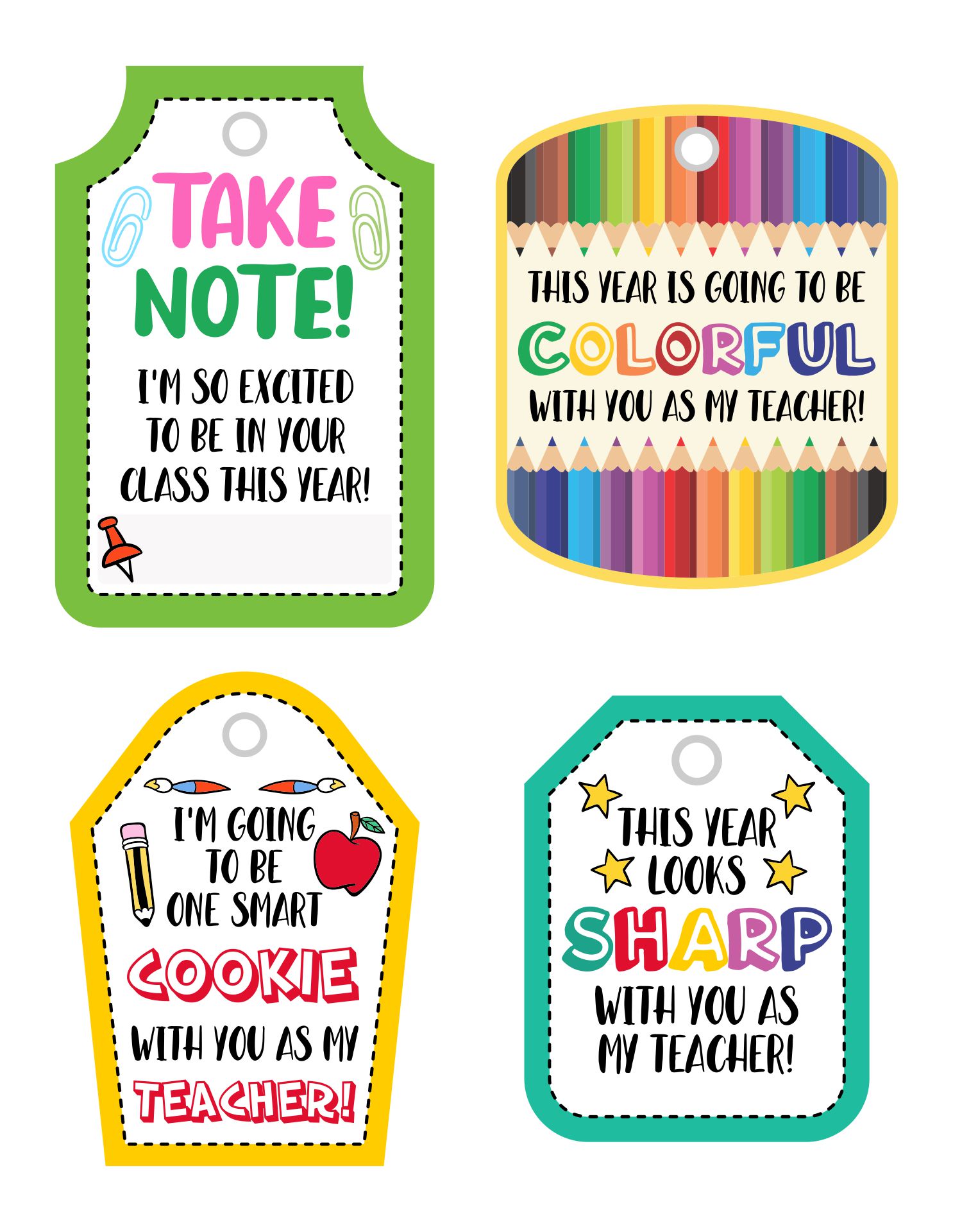 8 Best Images Of Free Printable Back To School Teacher Back To School 