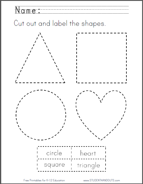 7 Best Images Of Cutting Shapes Printables Printable Dr Seuss 