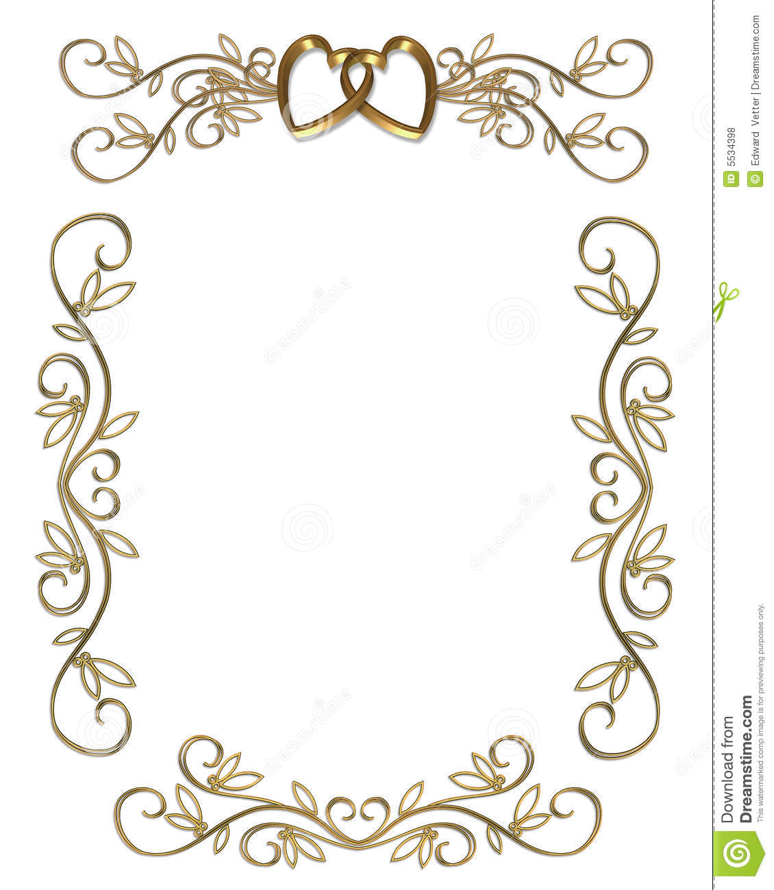 7-best-images-of-free-printable-wedding-borders-gold-gold-wedding