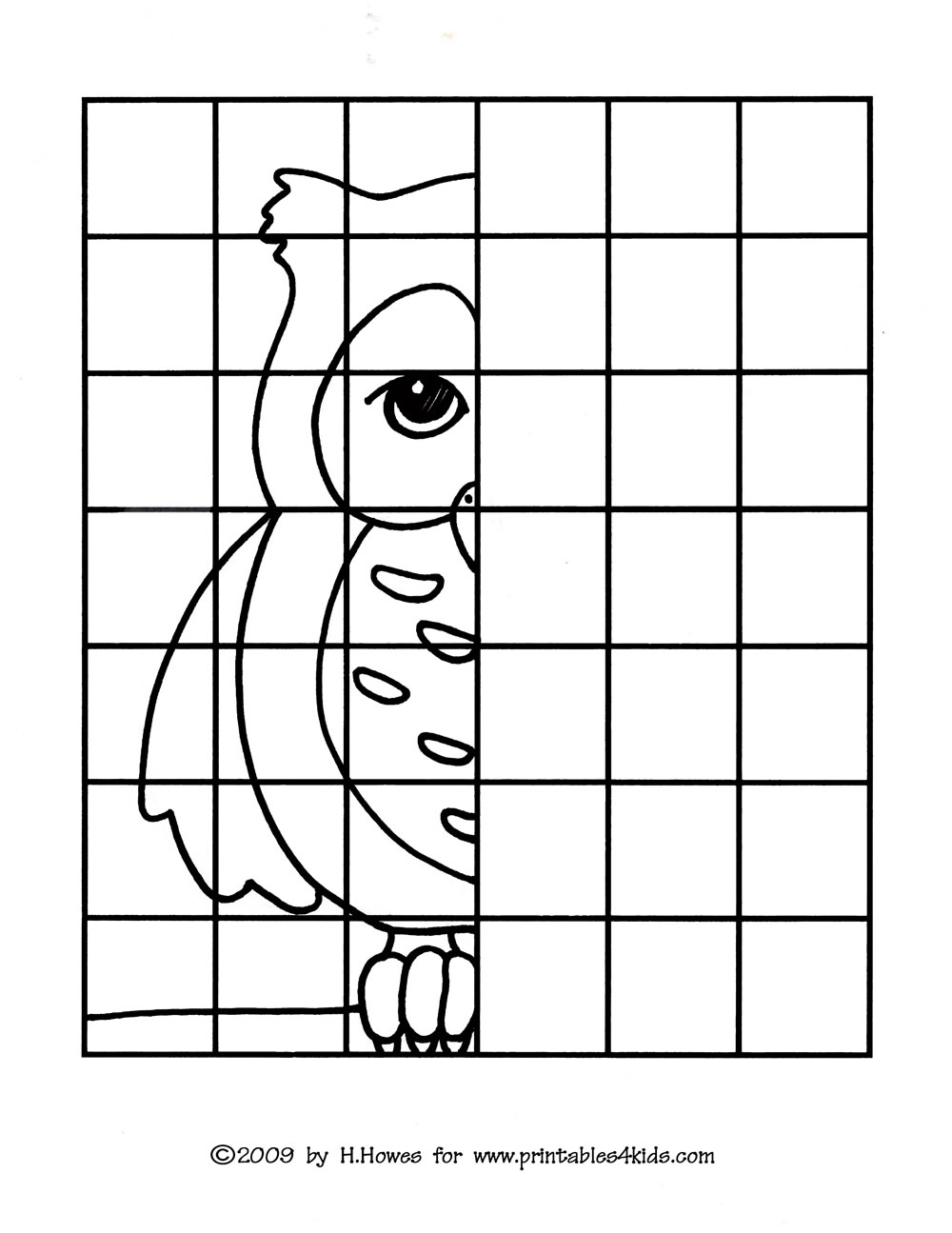 s line of symmetry coloring pages - photo #19