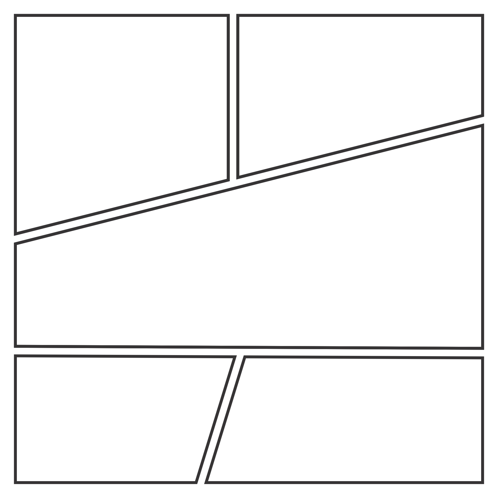 Comic Book Blank Template