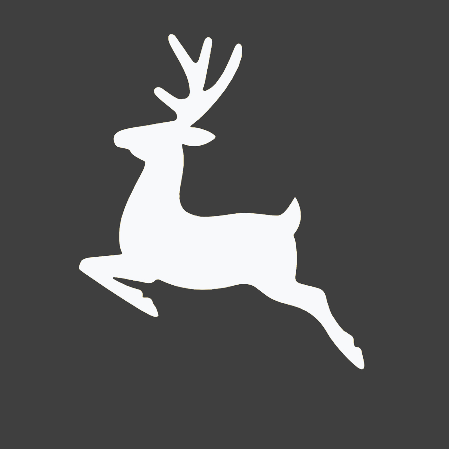 7 Best Images of Free Printable Christmas Silhouettes Free Deer Head