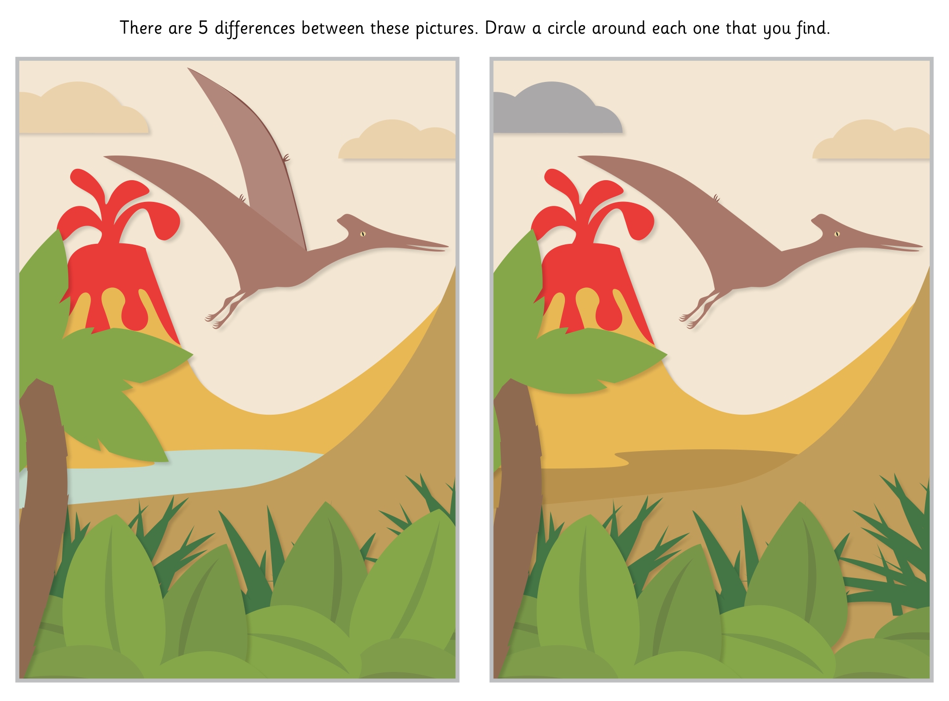 Printable Spot The Difference Puzzles For Adults