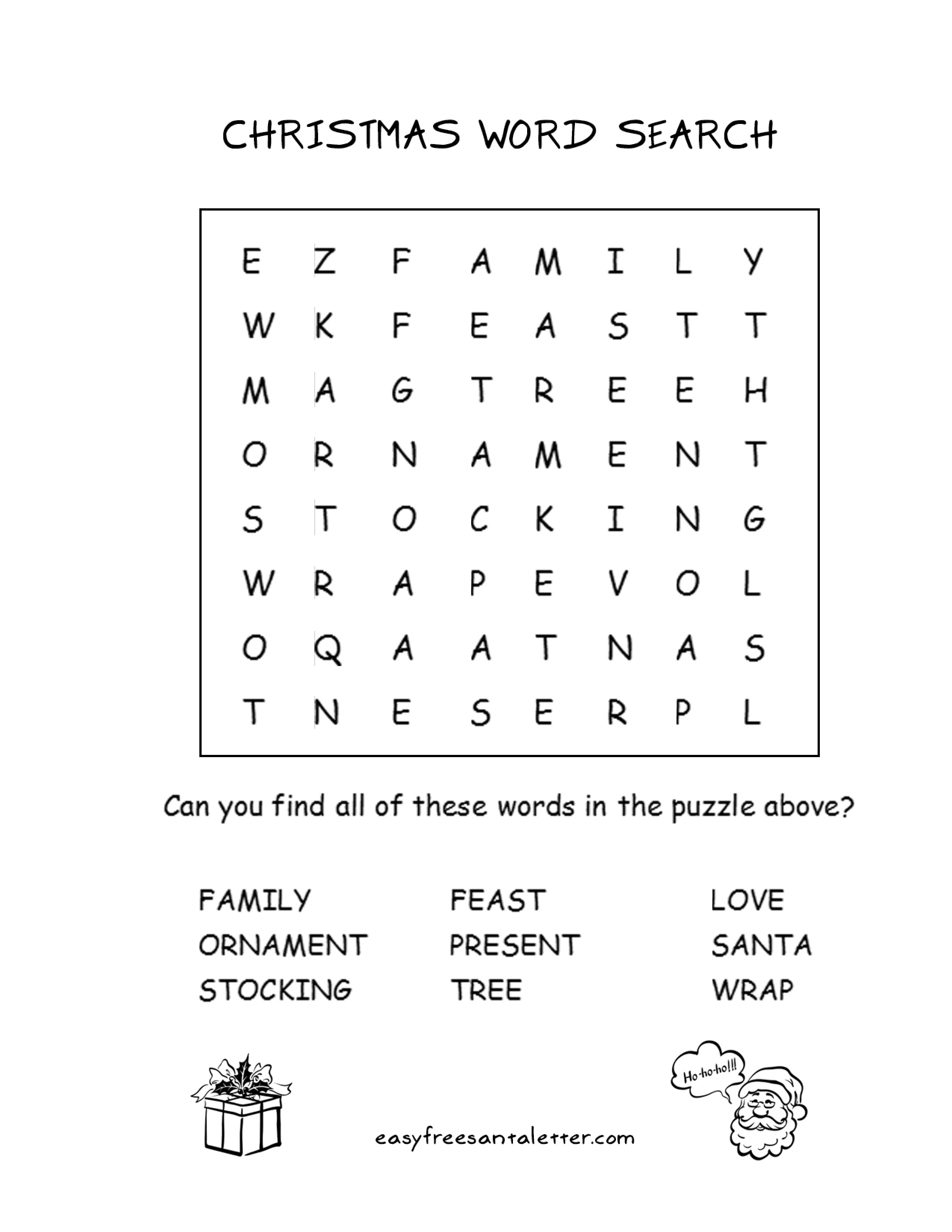 3 Best Images Of Printable Christmas Activity Book Printable